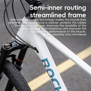 Bicicleta de Montaña de Aluminio de 27.5 Pulgadas, Modelos para Hombre y Mujer, Adultos y Estudiantes, con Frenos de Disco, 70010001/MT300, 9 Velocidades - Product Image 2