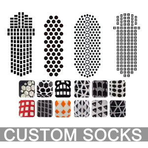 Chaussettes antidérapantes Espresso <span class=keywords><strong>Addict</strong></span> rose, mignonnes, brodées en cursive, pour Pilates - Product Image 6