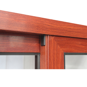 Aluminium <strong>Wooden</strong> Grain Water Proof <strong>Sliding</strong> <strong>windows</strong> - Product Image 4
