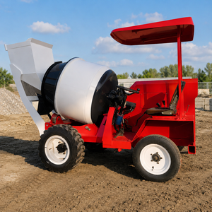 Mini <span class=keywords><strong>Betoniera</strong></span> Autocaricante 4WD Diesel, Miscelatore di Cemento Mobile, Piccola <span class=keywords><strong>Betoniera</strong></span> Autocaricante per Costruzioni Certificata CE - Product Image 4