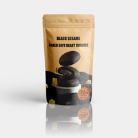 Pochette debout en papier kraft personnalisé sacs refermables de qualité alimentaire avec fermeture éclair recyclable pour les animaux de compagnie et les aliments en conserve