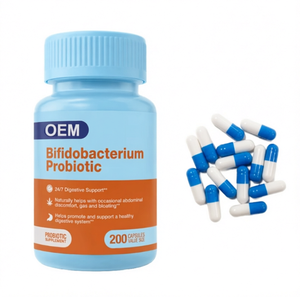 Suplemento Herbal Probiótico de Marca Privada OEM, Cápsulas de Bifidobacterium Longum para Adultos - Product Image 1