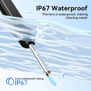 Nettoyeur d'oreilles intelligent 5MP 4,4 mm pour iOS et <span class=keywords><strong>Android</strong></span> avec endoscope Wi-Fi et cure-oreille visuel - Product Image 5