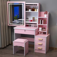 Nouvelle commode de chambre à coucher tendance 2024, design de rangement super spacieux, simple et durable, tables de maquillage
