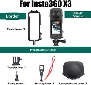Insta360 One X3 Caméra Sportive Panoramique, Kit de Protection en Plastique pour Griffe porte-accessoire et Cache-objectif, Accessoires pour <span class=keywords><strong>Appareil</strong></span> <span class=keywords><strong>Photo</strong></span> - Product Image 3