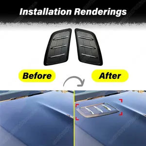 Kit de modification et de décoration pour grille d'aération avant et protection anti-insectes pour Mercedes Benz GLE W167 2019 2020 2021 2022 - Product Image 2