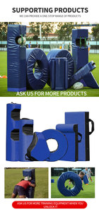 Tappetino da placcaggio per Rugby che fa Wrestling e placcaggio per allenamento di Rugby pieghevole attrezzature per allenamento per esercizi di tracciamento - Product Image 4