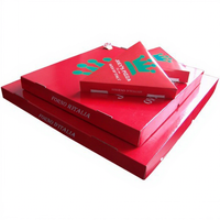 Cajas de Pizza Corrugadas de Grado Alimenticio, Reciclables y Ecológicas, Impresas con Logotipo Personalizado