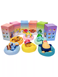 Nuove Figure Originali della Serie Casual Time Pokemoned, Blind Box Anime Cartoon per Decorazione - Product Image 3