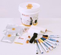 Peinture pour tableau blanc effaçable à sec à base d'eau UCI, faible odeur et faible teneur en COV, fabriquée dans le Guangdong pour une utilisation au bureau, en classe, dans la chambre ou la salle de jeux