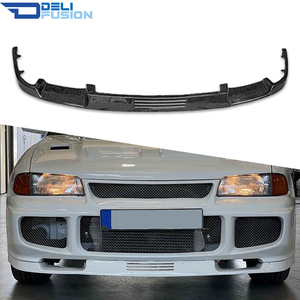 Divisor de Parachoques Delantero de Fibra de Carbono Estilo OEM para Mitsubishi Lancer EVO 3 de 1995 - Product Image 1