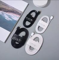 Kabel USB C Ke Tipe C 3A 25W untuk Samsung Galaxy S24 S23 S22 S21 S20 Note 20 Ultra Plus S20 S21 FE Kabel Pengisi Daya Cepat