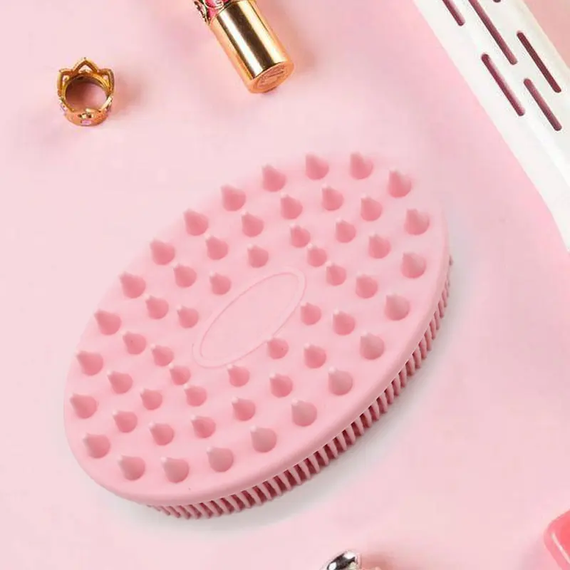 High Quality Beauty Clean Silicone Body Brush Gentle Exfoliating Scrubber Bath Bath