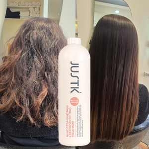 <span class=keywords><strong>Trattamento</strong></span> Lisciante alla <span class=keywords><strong>Cheratina</strong></span> JUSTK Nano, Ripara e Controlla il Crespo, Senza Formaldeide, Sicuro, Ripristina e Liscia i <span class=keywords><strong>Capelli</strong></span>, <span class=keywords><strong>Trattamento</strong></span> Professionale per Salone - Product Image 1