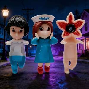 Nouvelle figurine d'anime <span class=keywords><strong>Stranger</strong></span> TV Plays, boîte mystère, série Angel, statue, ornement, surprise, Enpherat, bureau, pour cadeau de Noël - Product Image 6