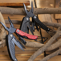 Pince multifonction professionnelle 11-en-1 en acier inoxydable avec couteau de poche pour le camping et la chasse