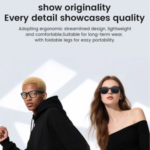 New Arrivals 2025 Ai Smart <b>Camera</b> Glasses with Chat Gpt, Ar Smart Glass Film Ai Smart Glasses with 800W Pixel <b>Camera</b> - Product Image 5