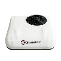 Refroidisseur d'air de toit tout-en-un pour véhicule XMZ-AC-D5, 12V, liquide de refroidissement POE68, ventilateur intégré, kit de fixation complet pour toit