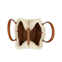 Sac à bandoulière souple personnalisé pour dames Nouveau design Mode de haute qualité Faux laine ou vraie laine à choisir