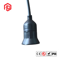 Support de lampe BETT E27 - Plastique noir