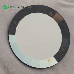 Verre miroir plat ultra-clair trempé personnalisé avec placage prismatique pour pièces spéciales d'instruments, écologique et haute résistance - Product Image 5
