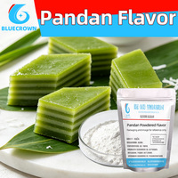 Bubuk Perisa Pandan Buatan Konsentrat Grade Makanan untuk Premix Kue, Premix Roti, dan Bumbu Es Krim