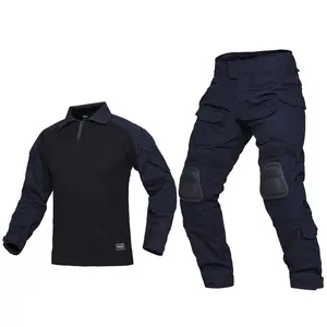 VOTAGOO G3 Anzug Multi cam Herren Tactical Clothing Set Taktische Langarm T-Shirt Kampf hose Uniform