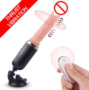 Machine à Dildo Motorisée <span class=keywords><strong>Vibro</strong></span>-Masseur pour Femme, Pistolet Chauffant, Machine Sexuelle Automatique à Vitesses Réglables - Product Image 1