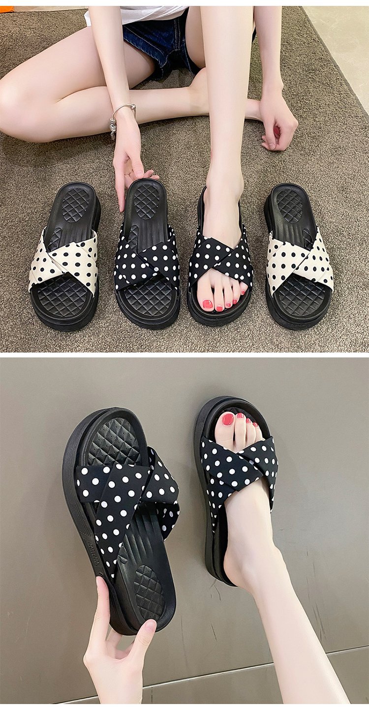 Trending Female Slippers EVA Slides Summer Beach Sandals Cross Point Women Shoes
