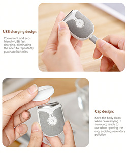 Masseur facial électrique rechargeable OEM/ODM, mini masseur pour les yeux, outil de massage intelligent <span class=keywords><strong>vibrant</strong></span> pour le visage, portable - Product Image 3