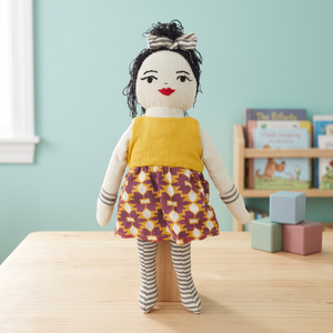 Poupée Reborn en tissu de coton noir pour filles - 30-50 cm - Poupée en peluche douce - Poupée Bjd - Product Image 2