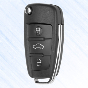 MS 3 pulsanti richiudibile telecomando per Auto portachiavi 315MHz ID48 <span class=keywords><strong>Chip</strong></span> di vetro 231G per <span class=keywords><strong>Audi</strong></span> Auto <span class=keywords><strong>Transponder</strong></span> chiave - Product Image 4