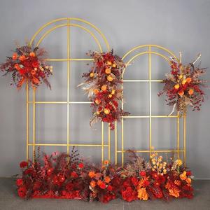 Đám Cưới Đạo Cụ Vòm Đứng Sinh Nhật Đảng Rèn Sắt Bóng Nhân Tạo Hoa Hiển Thị Đứng Sân Khấu Nền Trang Trí Kệ - Product Image 2
