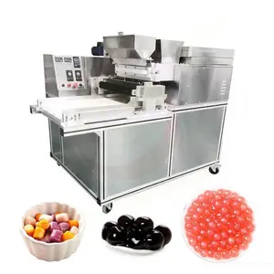 Máquina de perlas Boba de perlas de tapioca, máquina para hacer bolas de comida redonda, máquina para hacer bolas de hierbas, máquina para hacer bolas de taro pequeñas