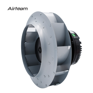 พัดลมหอยโข่งไหลเข้าชั้นเดียว250มม. AC EC ปรับความเร็วได้ - Product Image 2