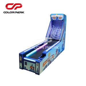 สวนสนุกสีสัน<span class=keywords><strong>สดใส</strong></span> โบว์ลิ่งหนึ่งเลน พินบอล โยนลูกบอล ตู้เกมหยอดเหรียญ โบว์ลิ่งอาร์เคด เครื่องเล่นเกมหยอดเหรียญ - Product Image 3