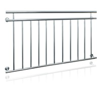 Garde-corps en fer forgé Balustres en acier Garde-corps en aluminium pour balustrade balustrade balustrade