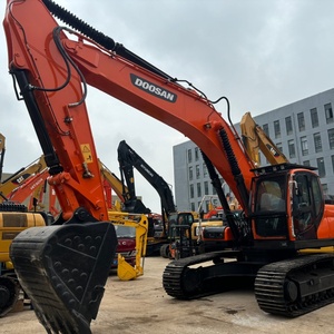 Excavadora de cadenas Doosan DX340LCA usada del 2020, 34 toneladas, con cucharón y martillo para minería - Product Image 2