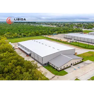 Pre Engineered Large Span Customized Steel Structure Pharmaceutical Workshop Warehouse Building Prefabricated Steel Building