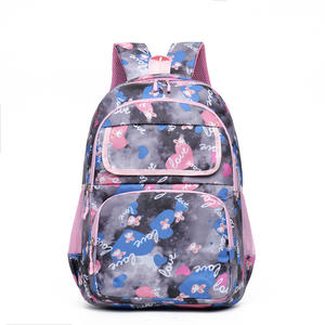 Casual <b>Large</b> Capacity Nylon School <b>Backpack</b> for Junior High Students 3-6 Grade Waterproof Fashionable for Travel for Boys Girls - Product Image 3