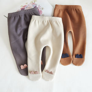 Produits phares en gros : Leggings, chaussettes et pantalons pour nouveau-nés en velours pour l'automne et l'hiver - Product Image 1