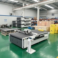 CNC-Verstellbares V-Schneidewerkzeug Oszillierendes Vibrationsmesser Maschinentisch Digitaler CNC-Schneideplotter