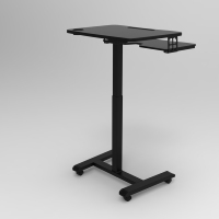 Station de travail avec plateau pour ordinateur, chariot pour ordinateur portable, parfait pour la maison et le bureau