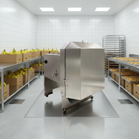Automatische kleine elektrische bananenchips- en plantainsnijder van roestvrij staal, fruit- en groentesnijmachine met motor