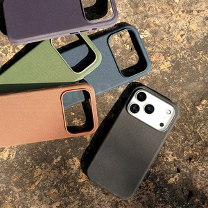Funda Magnética de Tela TechWoven L163 al por Mayor para iPhone 15 16 17 Pro Max, Funda Protectora a Prueba de Golpes - Product Image 4