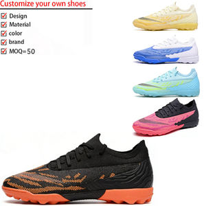 新款 Phantom GX 足球鞋男女品牌足球鞋足球鞋 FG TF 男式针织网布橡胶 35-45 - Product Image 1