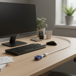 Cable de Monitor VGA de 25m M/M con Núcleo de Ferrita - Product Image 3