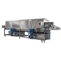 Laveuse multifonctionnelle de bacs, paniers et caisses en plastique haute pression – Machine automatique de lavage de caisses et paniers en gros