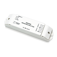 Amplificador de Señal LED DMX Bincolor BC-812, Repetidor, Divisor de Señal RDM
