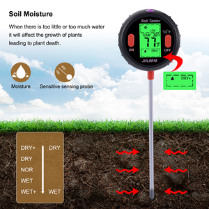 Testeur d'humidité du sol 5 en 1, pH du sol, humidité de l'<span class=keywords><strong>eau</strong></span>, analyseur de qualité de l'<span class=keywords><strong>eau</strong></span> pour plantes de jardin, fleurs, hydroponie - Product Image 5
